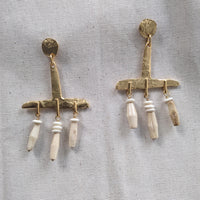 @rchive M@rket-T1 - LIMITED EDITION Desert Chimes 1.0 Bone Earrings - Final Sale