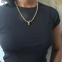 LN Sre Pale - Divine Time Single Bead Necklace -ships end of May