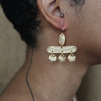 @rchive M@rket - T2 - Wheels of Stone - Dangle Earrings - Final Sale