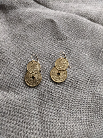 @rchive M@rket -T7 -  LN Classic - Extra Small Coin Earrings - final sale