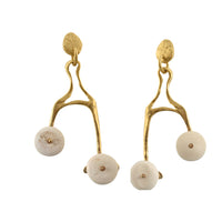 LIMITED EDITION The Crossroads bone disc earrings 1.0