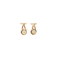 LN Sre Pale - The Bullseye Disc Earrings - 3 colorways -ships end of May