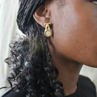 LN Sre Pale - The Bullseye Disc Earrings - 3 colorways -ships end of May