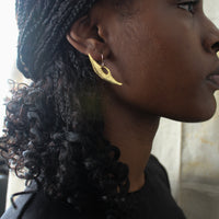 In the Water - Large Dangle Jug Earrings