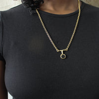 LN Sre Pale - The Bull's Eye Single Necklace -ships end of May