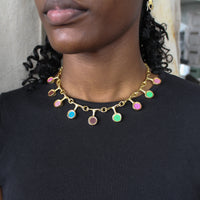 LN Sre Pale - The Bull's Eye Deluxe Reversible Necklace -ships end of May