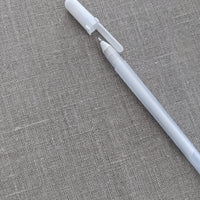 Opaque White Gel Pen - One Pen - For writing on dark surfaces - Gelly Roll Pen