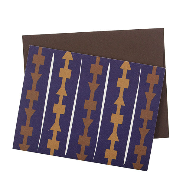 Modern Patterned Card – Lingua Nigra