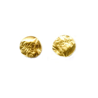 Medium Reticulated Vermiel Stud Post Earrings