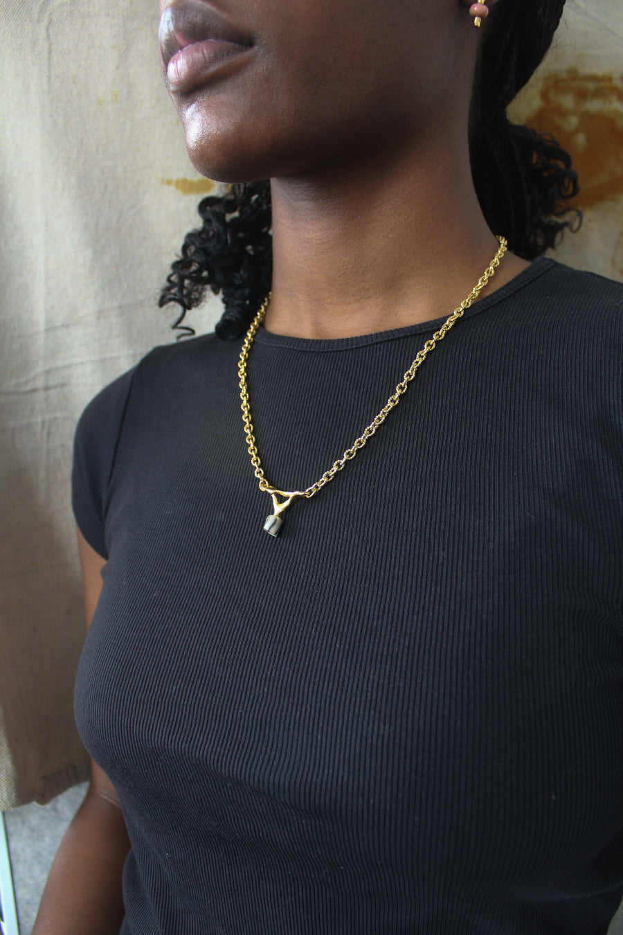 LN Sre Pale - Divine Time Single Bead Necklace -ships end of May