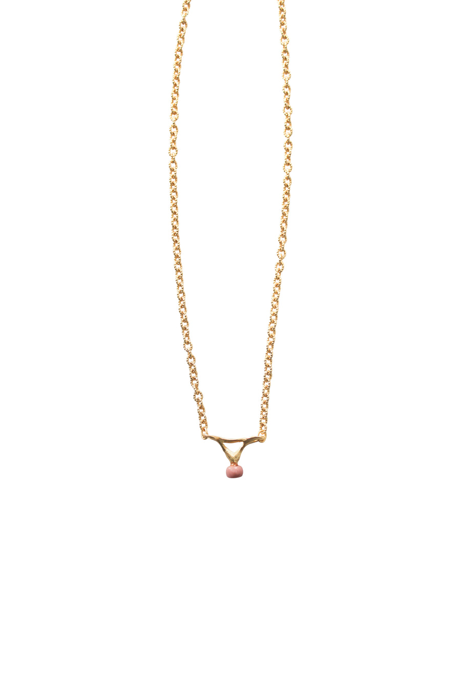 LN Sre Pale - Divine Time Single Bead Necklace -ships end of May