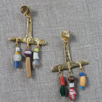 LIMITED EDITION Caravan of Dreams Trade Bead Earrings