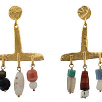 LIMITED EDITION Caravan of Dreams Trade Bead Earrings
