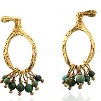 Vessel of Jewels Earrings - Turquoise Drops