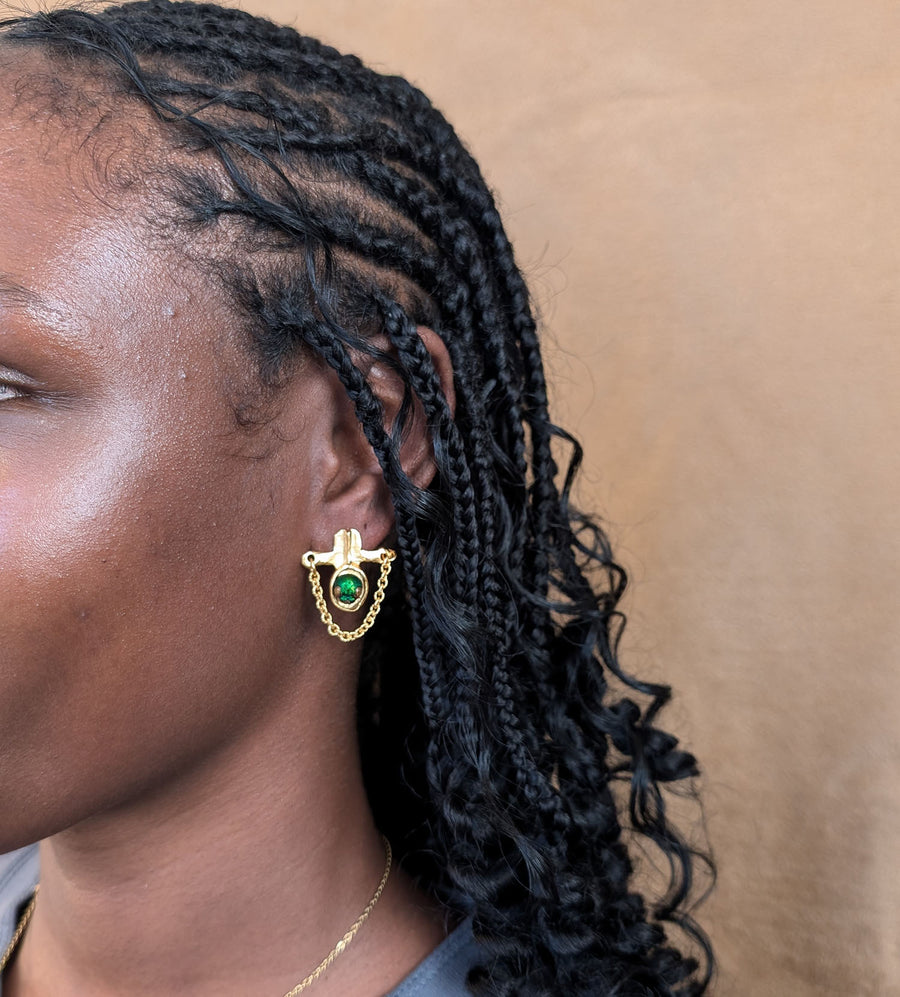 Fall 2024 PreSale - Lost in Thought Beetle Head Earrings - ships early Dec