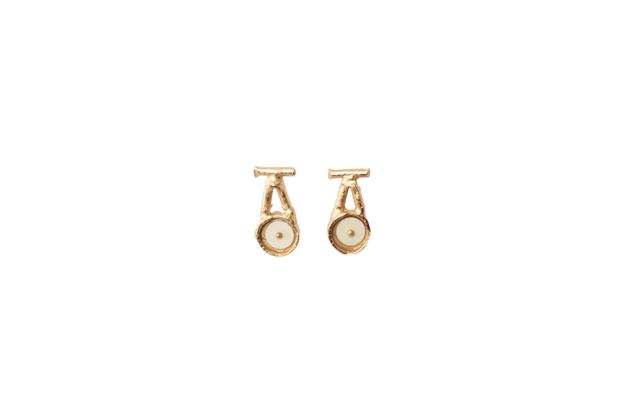 LN Sre Pale - The Bullseye Disc Earrings - 3 colorways -ships end of May