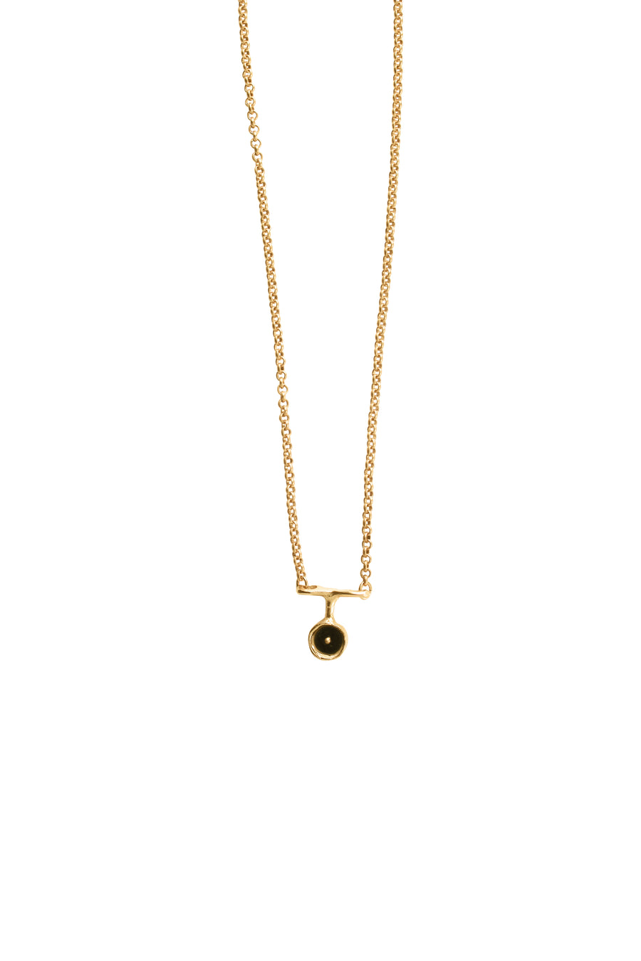 LN Sre Pale - The Bull's Eye Single Necklace -ships end of May