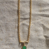 LN Sre Pale - The Bull's Eye Single Necklace -ships end of May