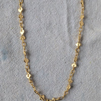 August Pre Sale - A Purposeful Departure Mini Propeller Link Necklace - Ships Early October