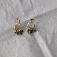 Vessel of Jewels Earrings - Turquoise Drops