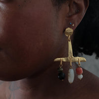 LIMITED EDITION Caravan of Dreams Trade Bead Earrings