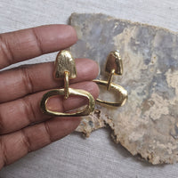 Gold to Me - Small Doorknocker Earrings