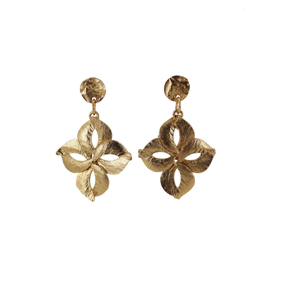If the Rain Comes First - Sculptured Earring – Lingua Nigra
