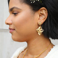 If the Rain Comes First - Sculptured Earring