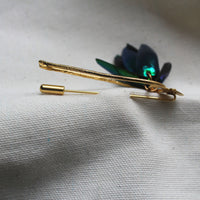 Moved Limits - Beetle Wing Pin/Brooch