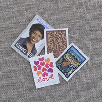 Forever Postage Stamp - One stamp for postage for a greeting card- United States First Class Postage Only