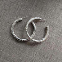 Chunky Reality of Travel Large Hoop Earrings