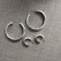 Chunky Reality of Travel Large Hoop Earrings