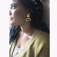 Gold to Me - Small Doorknocker Earrings