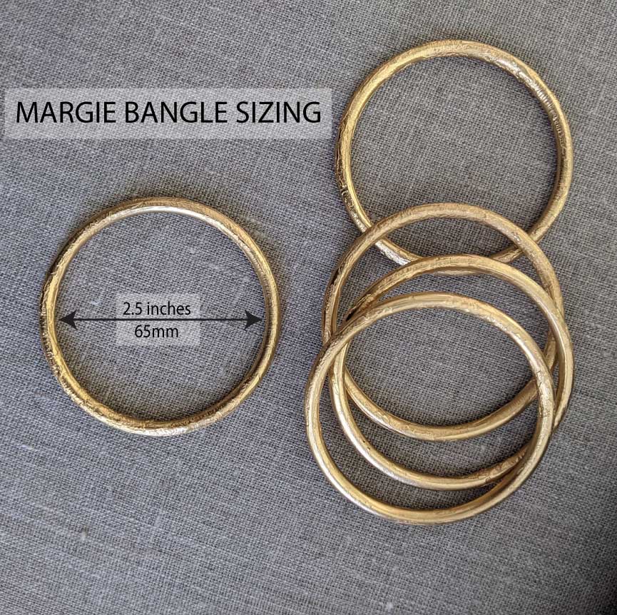 Margie Round Bangle - Single Bangle